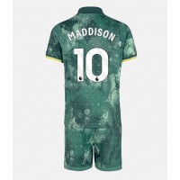 Tottenham Hotspur James Maddison #10 Tretí Detský futbalový dres 2024-25 Krátky Rukáv (+ trenírky)